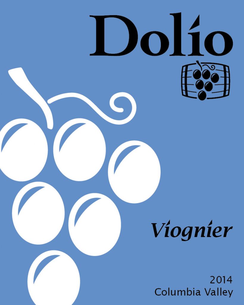 Dolio Winery 2014 Viognier label